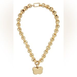 LAURA LOMBARDI Gold Maia Necklace